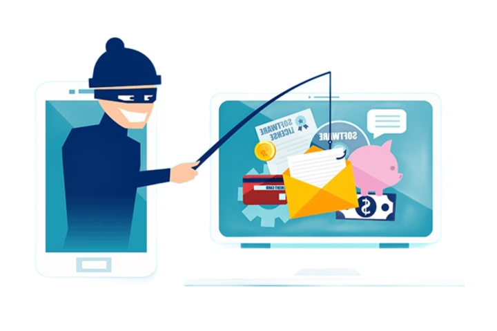 Cybersecurity solution illustration